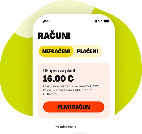 Moj Tomato aplikacija na mobilnom uređaju